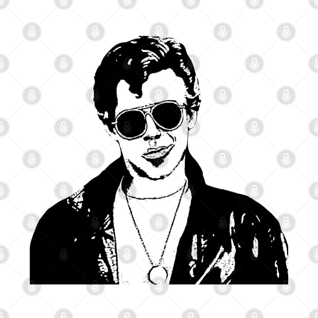 Grease Kenickie Outline by baranskini
