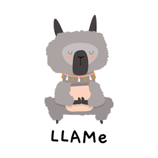 Lame Llama Funny Saying T-Shirt