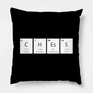 Chess T Chess Periodic Table Pillow