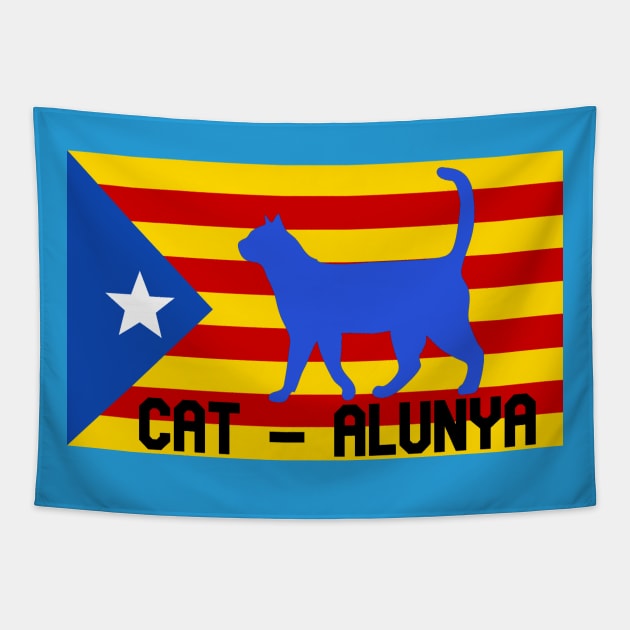 CATalunya flag Tapestry by G4M3RS