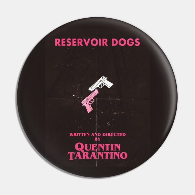 Reservoir Dogs Art Pin by Paskwaleeno