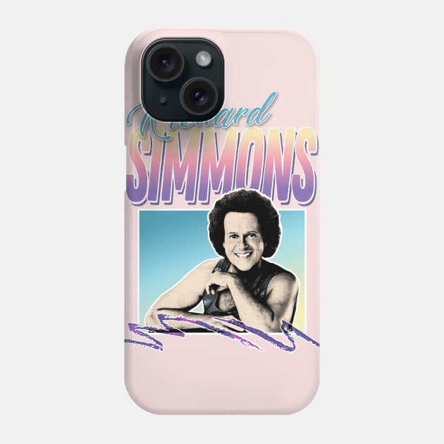 Richard Simmons 80s Styled Tribute Design Phone Case by DankFutura