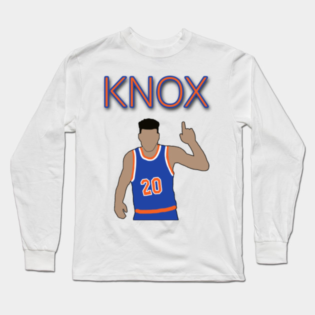 new york knicks sleeved jersey