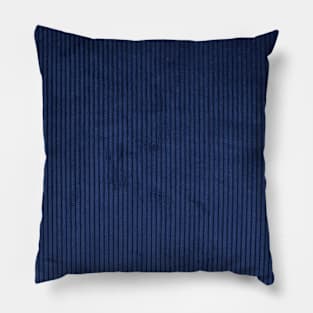 Blue corduroy Pillow