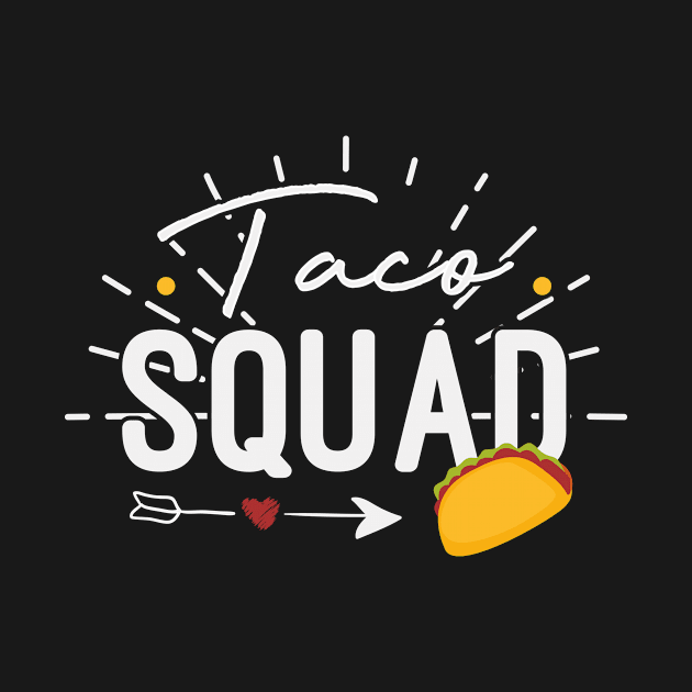 Cute Mexican Food Lover Taco Squad For Taco Lovers / Taco Lover Gift Idea / Christmas Gifts by First look