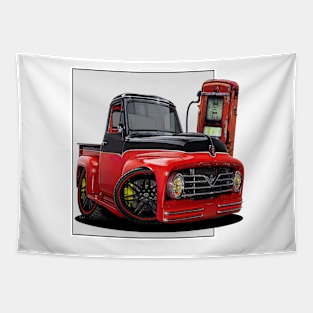 Fill-er Up - 1955 Ford F100 Pickup Truck Tapestry