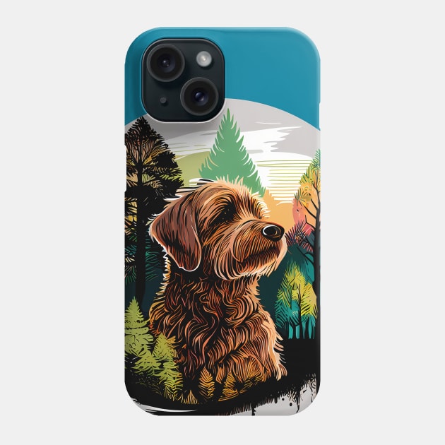 Rescue Dog Together With Nature Bubble Bonsai Phone Case by Amour Grki