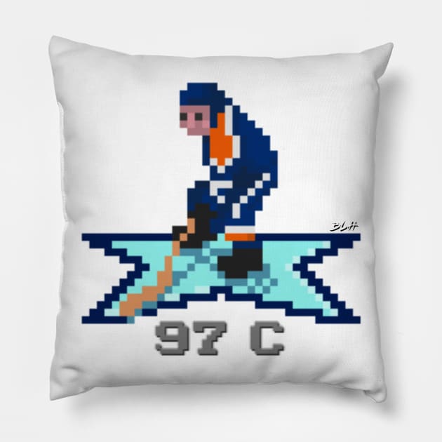 NHL 94 Shirt - EDM 97 Pillow by Beerleagueheroes.com Merch Store