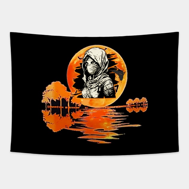 In My Defense The Moon Was Full And I Was Left Unsupervised Tapestry by Customo