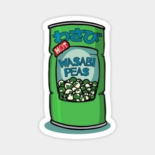 Wasabi Peas Japanese Food Kanji Magnet