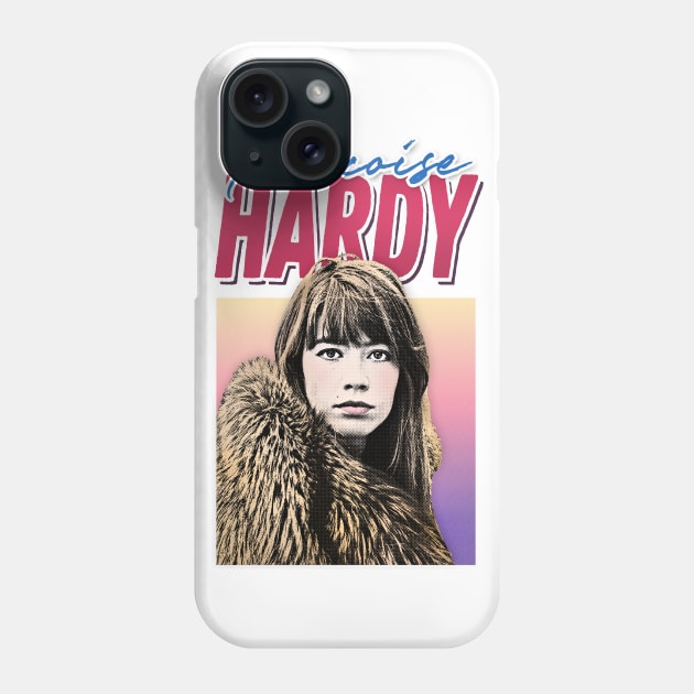 Francoise Hardy / Retro Francophile Design Phone Case by DankFutura