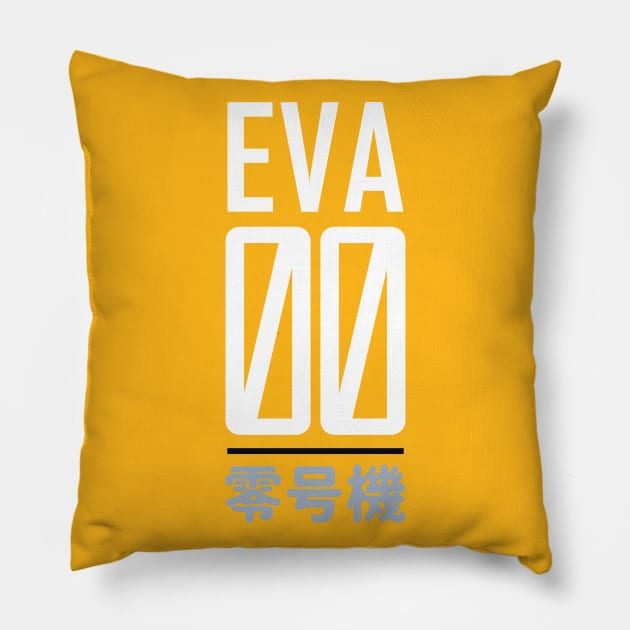 EVA 00 Pillow by Chrivart