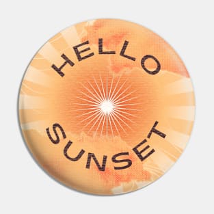 Hello Sunset - Red Velvet Pin