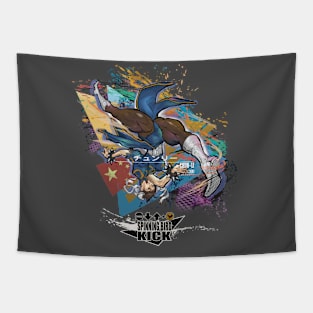 CHUN-LI: SPINNING BIRD KICK Ver. 2 Tapestry