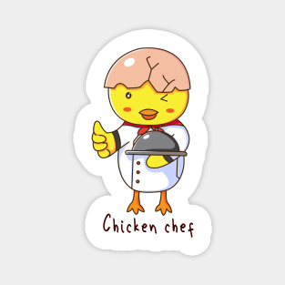 chicken chef Magnet