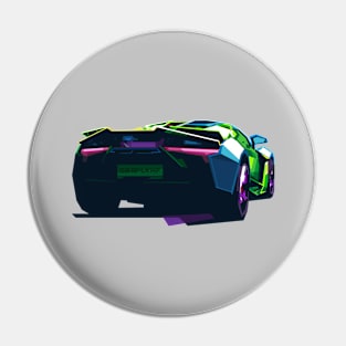 Supercars Pin