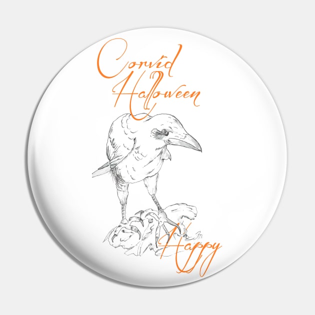 Corvid Halloween... Happy... Pin by jellygnomes