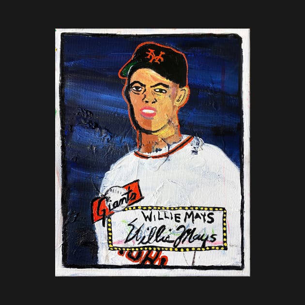 Willie Mays by ElSantosWorld