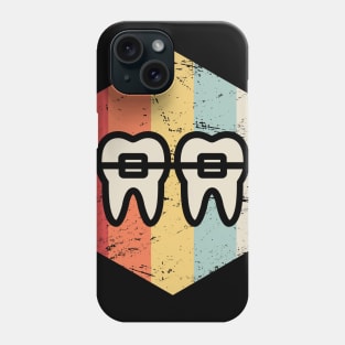 Retro Dentist Orthodontist Graphic Phone Case