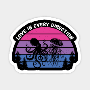 Bisexual Pride Flag Month Lgbtq Subtle Bisexuality Magnet