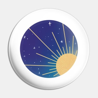 Sun & Stars / Nature Camping Trip Pin