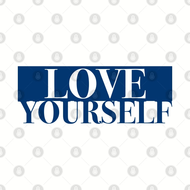 Love Yourself (Light Mint Background) by jellytalk