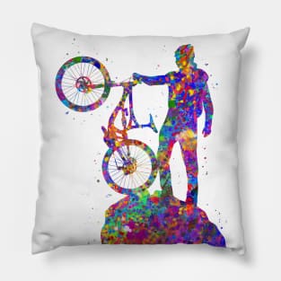 Downhill mountain bike Pillow