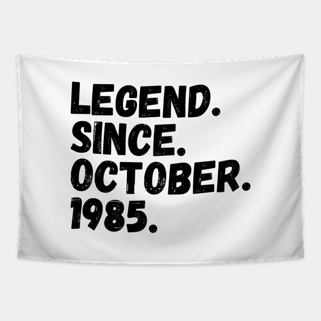 Legend Since October 1985 - Birthday Tapestry by Textee Store