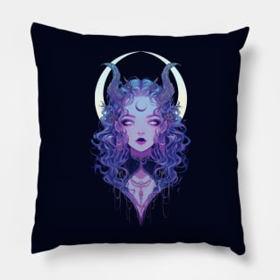 Moon Demon Pillow