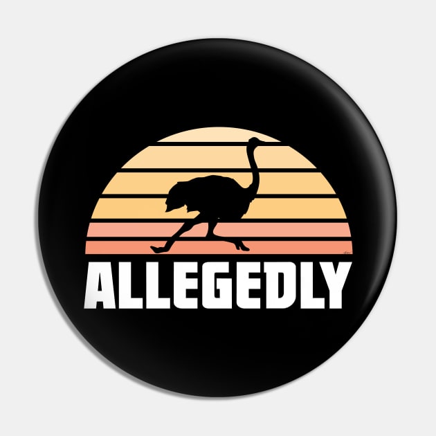 Allegedly - Letterkenny Pin by NDeV Design