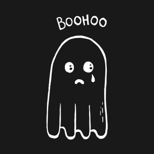 Boohoo Ghost (White) T-Shirt