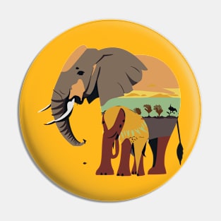 wildlife safari Pin