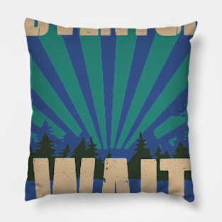 Adventure Awaits Pillow