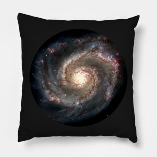 whirlpool galaxy Pillow