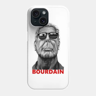 Anthony Bourdain original portrait Phone Case
