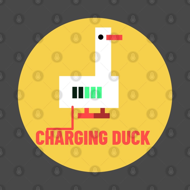 Charging Duck by crazyanimal