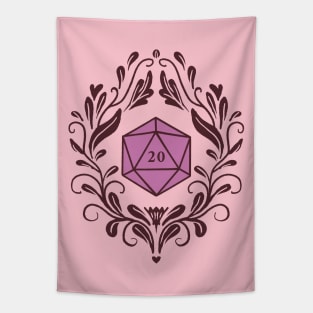 Damask D20 Tapestry