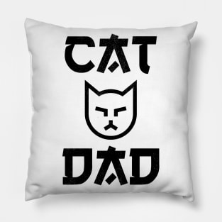 Cat Dad Pillow