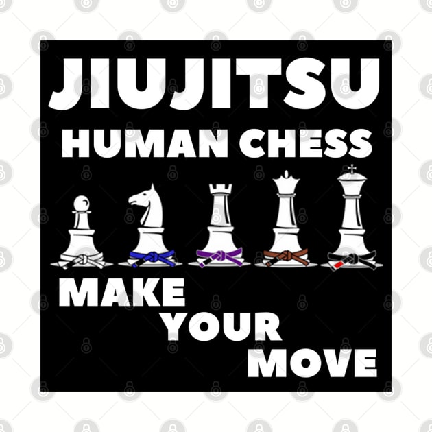 Brazilian Jiujitsu - Human Chess make your move by  The best hard hat stickers 