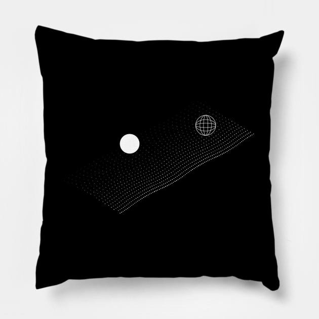 Dots planet Pillow by kamilowanydesign