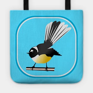 Fantail New Zealand Bird Tote