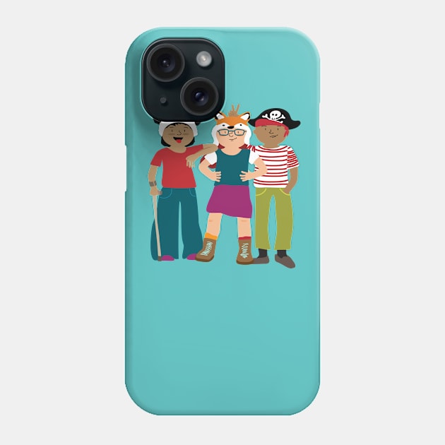 Squad Goals Phone Case by Ayeletbarnoy