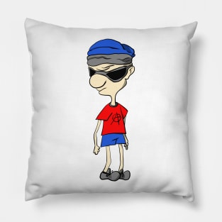 Cool Hip Hop Dude Comic Pillow