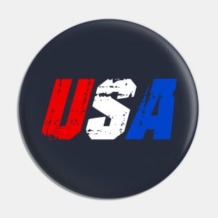 Red White And Blue Pin