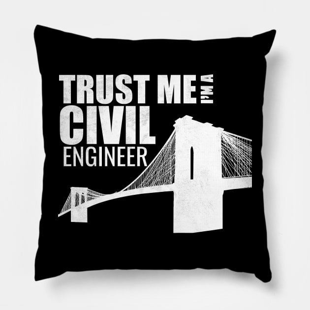 civil engineer Pillow by food's life