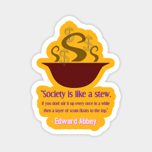 Society Stew Magnet