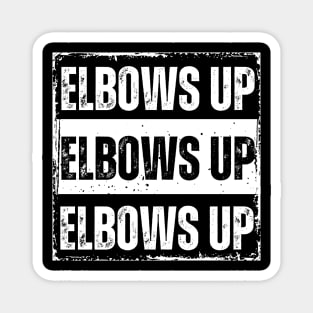 Elbows-Up Magnet