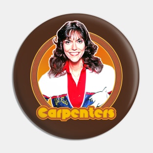 Carpenters /// Retro 70s Aesthetic Fan Design Pin