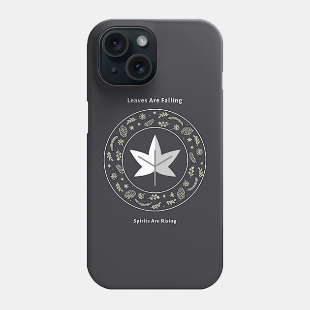 Leaves Are Falling, Spirits Are Rising Phone Case by Callaway Company