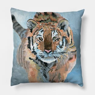 Snow tiger Pillow